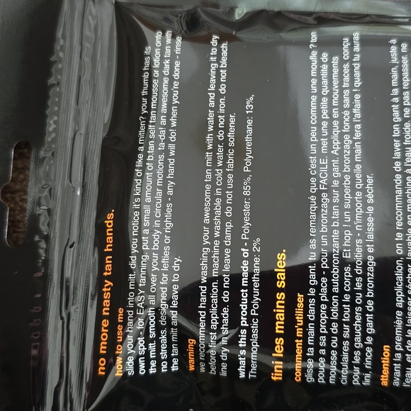 I DONT WANT TAN ON MY HANDS TAN MITTS BUNDLE OF 2 ITEMS - Picture 4 of 6